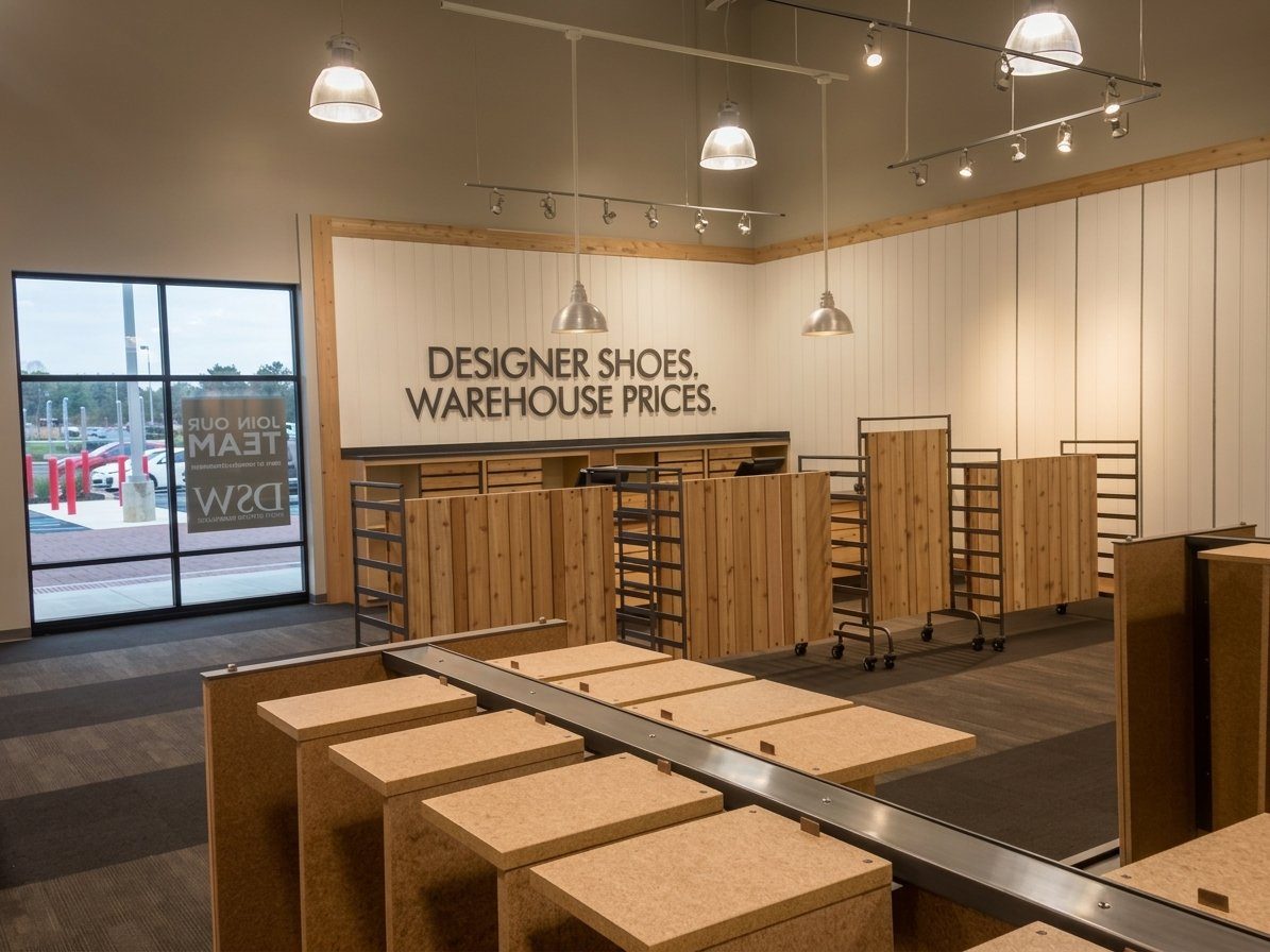 DSW build-out detail, Trexlertown, PA